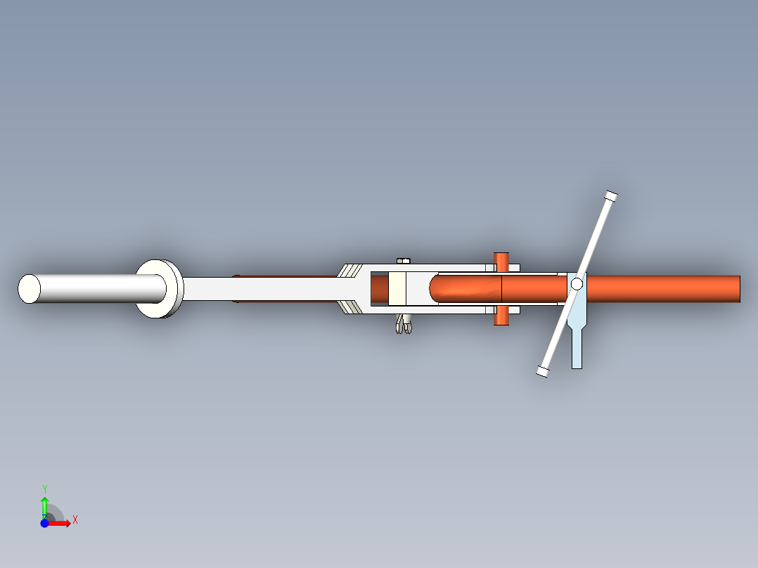 弯管机施工图 INVENTOR设计前视图