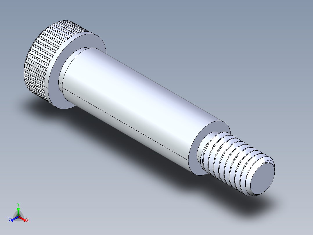 公制SH螺栓选择（DME）-SB DME PM6 x25.STEP主视图