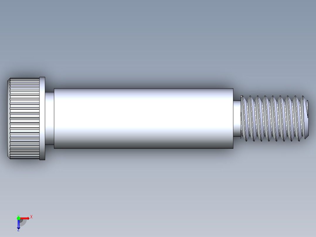 公制SH螺栓选择（DME）-SB DME PM6 x25.STEP俯视图