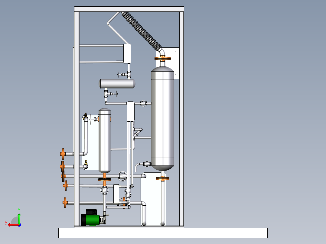 太阳能制冷--stp igs后视图