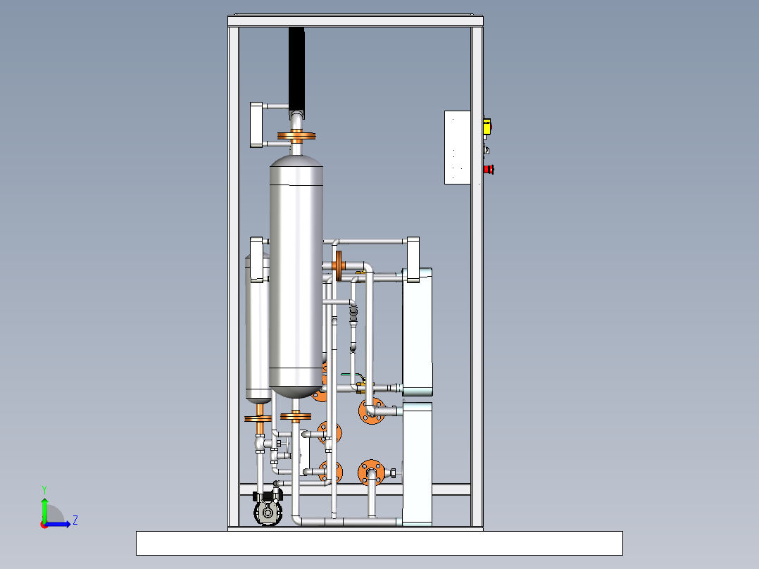太阳能制冷--stp igs左视图