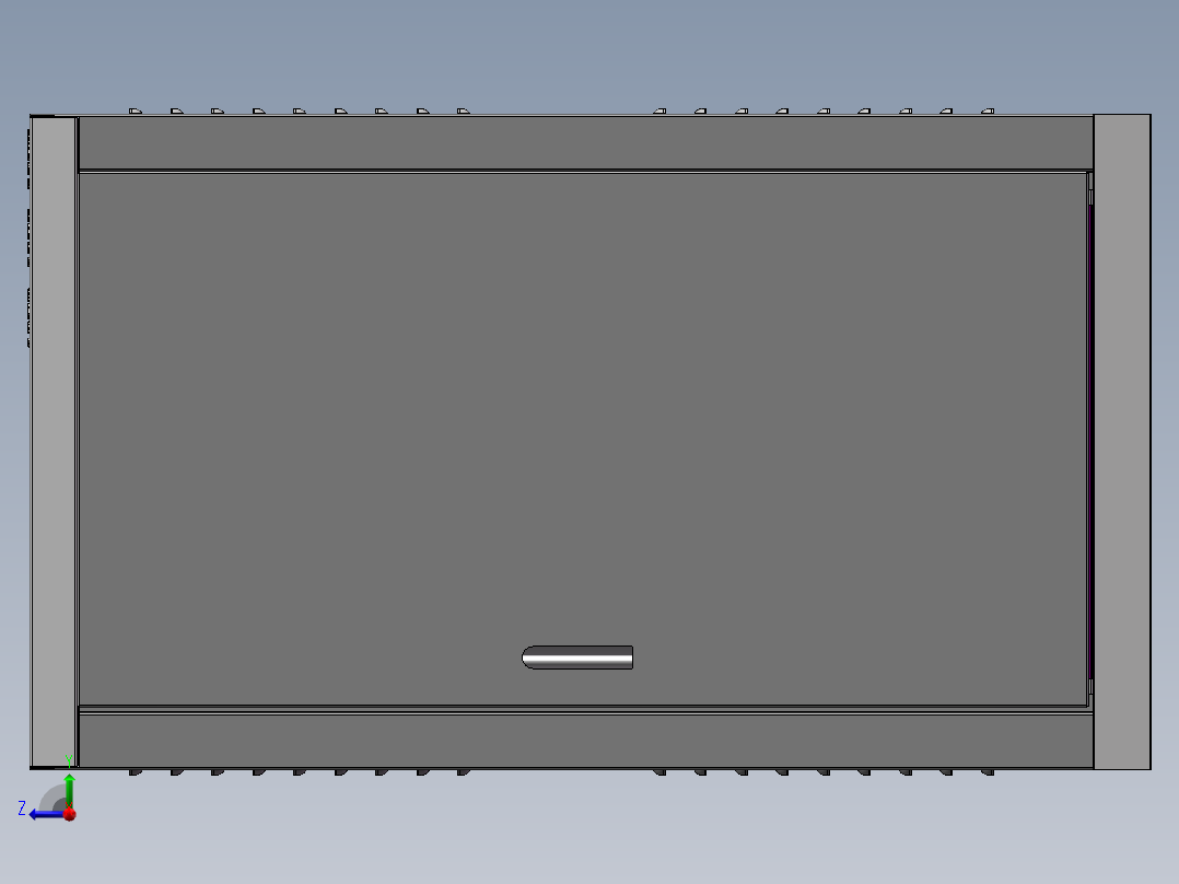 柜体装配体右视图