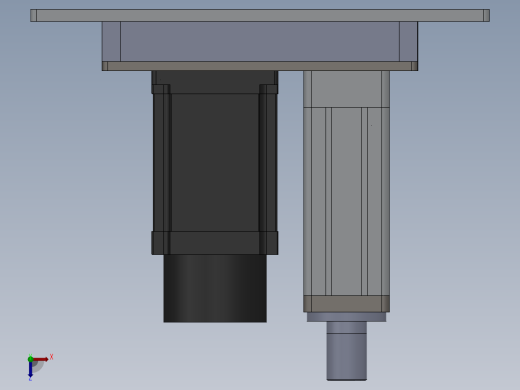 60电缸俯视缩略图