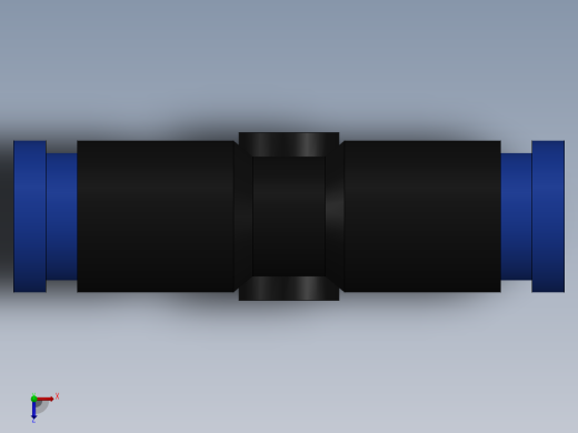 Ø4 - UNIÃO RETA (C00200400)俯视缩略图