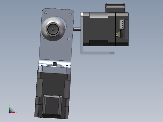 发送的零件前视缩略图