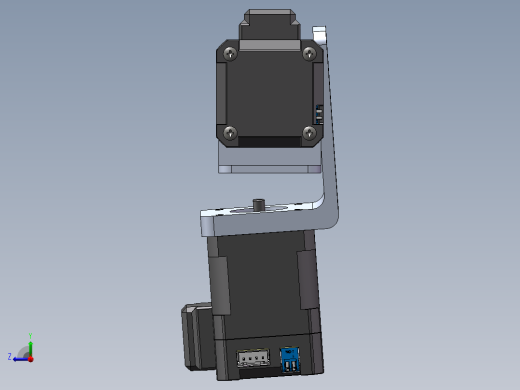 发送的零件右视缩略图