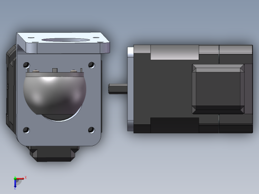 发送的零件俯视缩略图