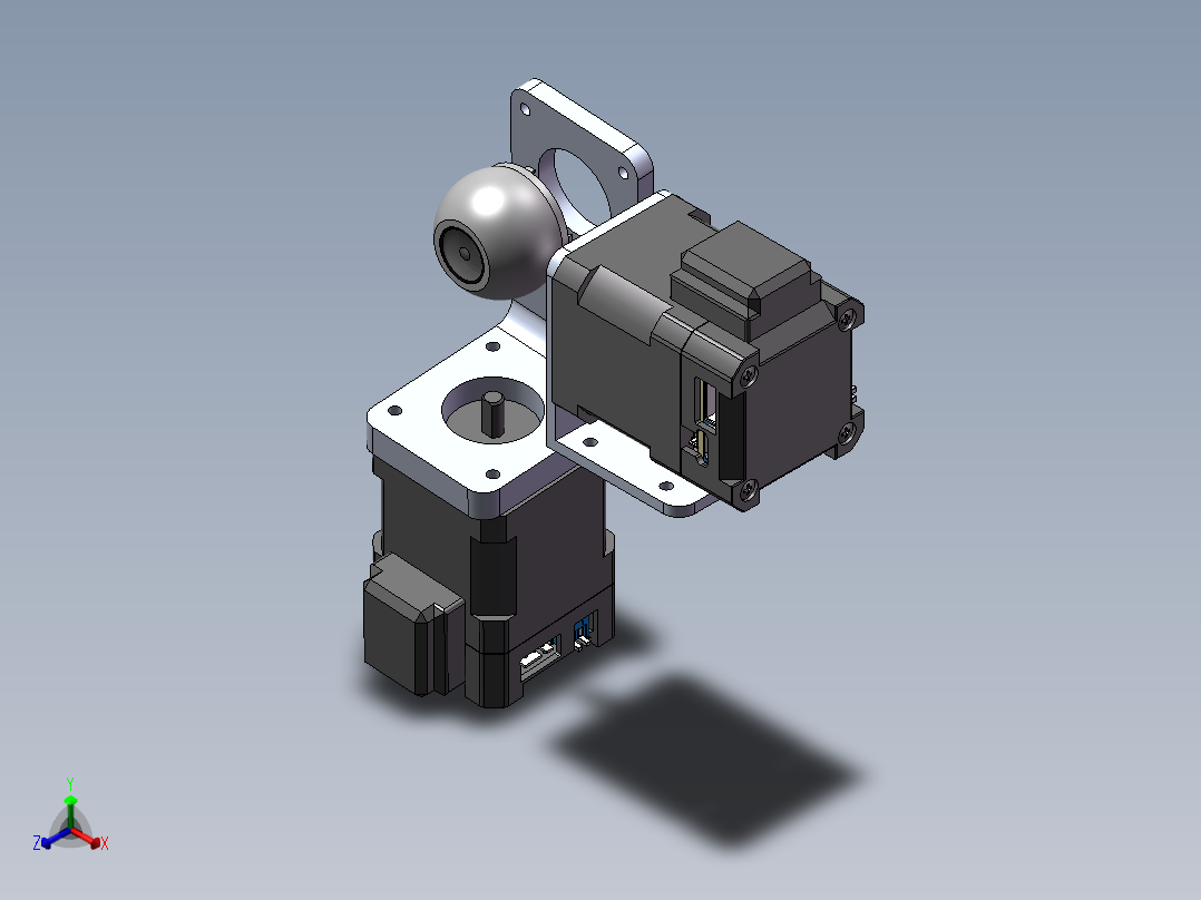 发送的零件正等轴测图