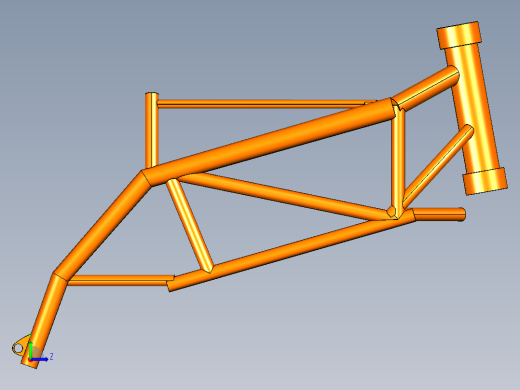 KTM Duke 390车架底盘左视缩略图