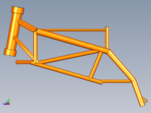 KTM Duke 390车架底盘右视缩略图