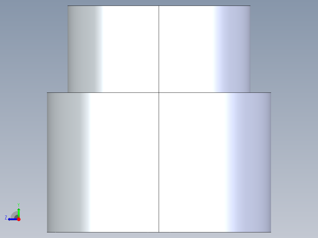 CPVC管件13-Sch80_ReducerCoupling_FPTxFPT_9830-131_1in x 0.75in右视图