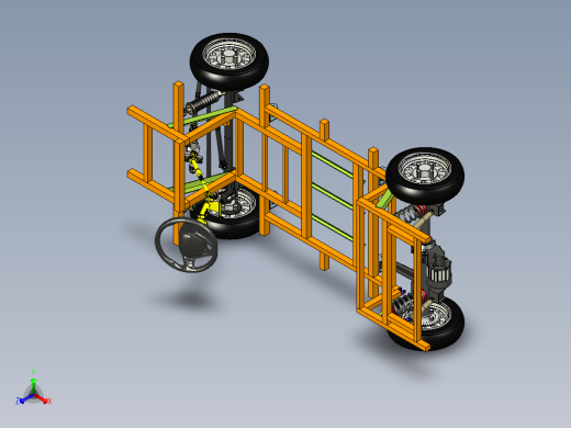 低速四轮车底盘966659==170