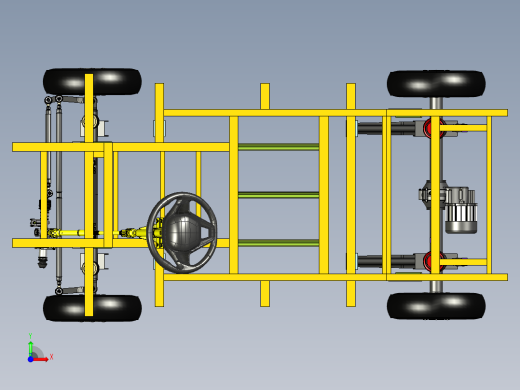 低速四轮车底盘966659==170前视缩略图