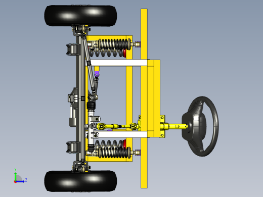 低速四轮车底盘966659==170左视缩略图