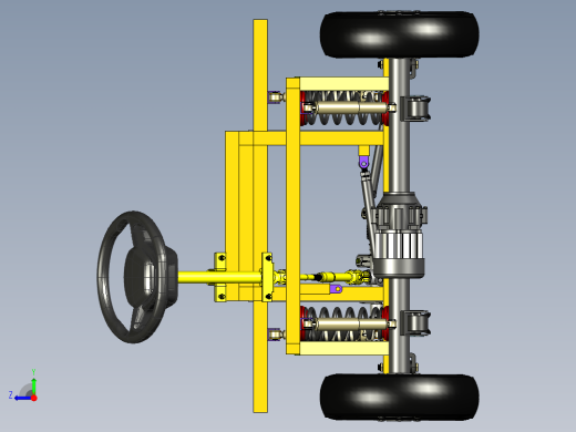 低速四轮车底盘966659==170右视缩略图