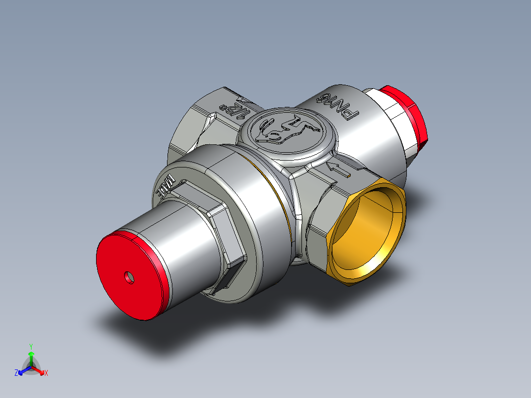 giacomini-r153cx003-g1-2-f-活塞减压器主视图