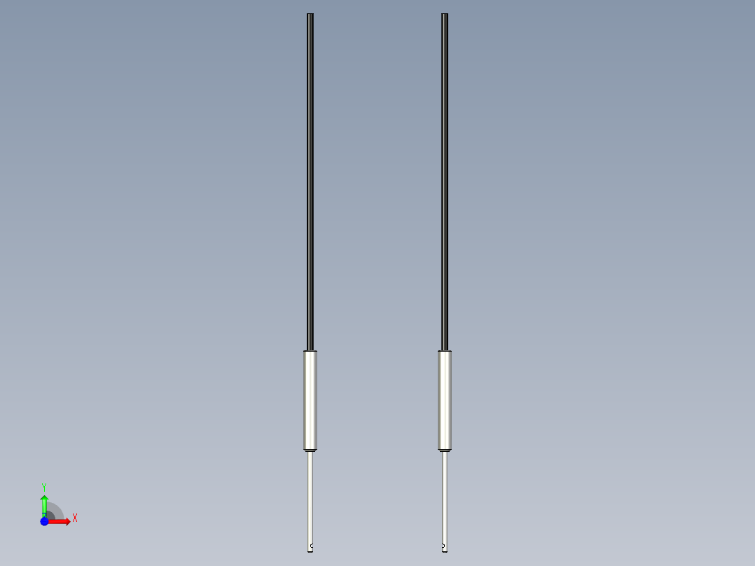 侧视光纤_对射型FT-F212前视图