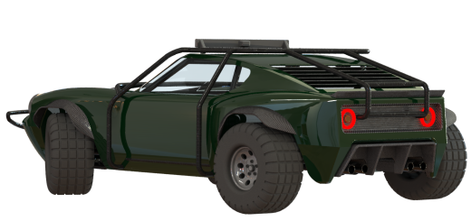 仿250z越野车造型3D模型图纸 Solidworks设计缩略图