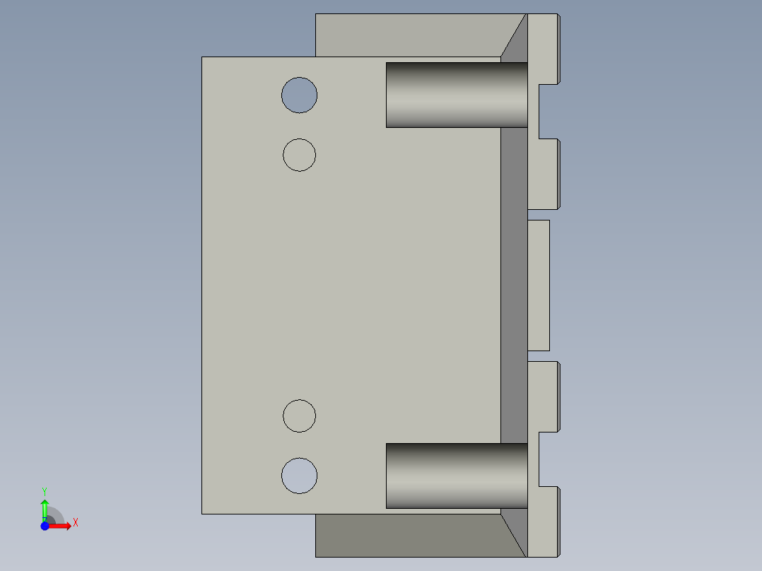 普通气爪PH15-20S前视图