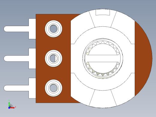 旋转电位计前视缩略图
