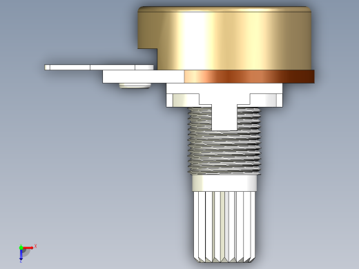 旋转电位计俯视缩略图