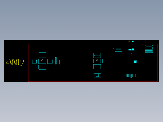 真火壁炉70厘米 DWG