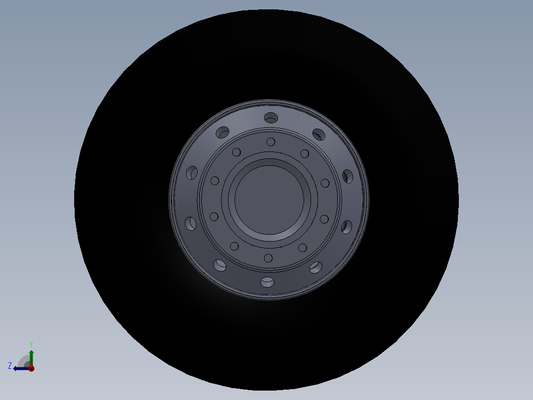 基于有限元分析的汽车转向支持桥设计【前驱转向桥】右视图