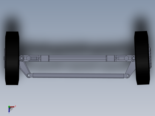 基于有限元分析的汽车转向支持桥设计【前驱转向桥】俯视缩略图