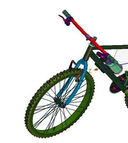 变速越野山地自行车缩略图