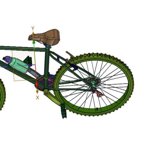 变速越野山地自行车缩略图