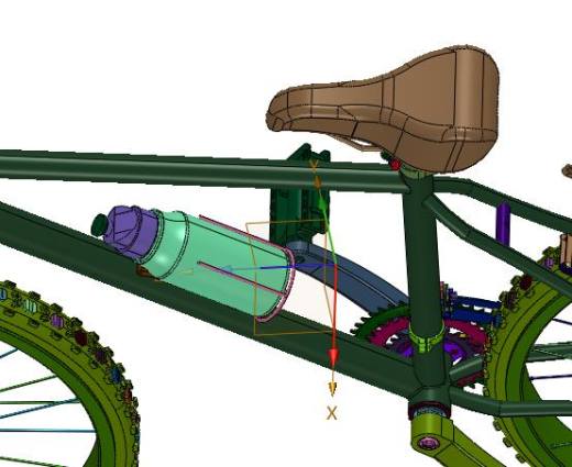 变速越野山地自行车缩略图