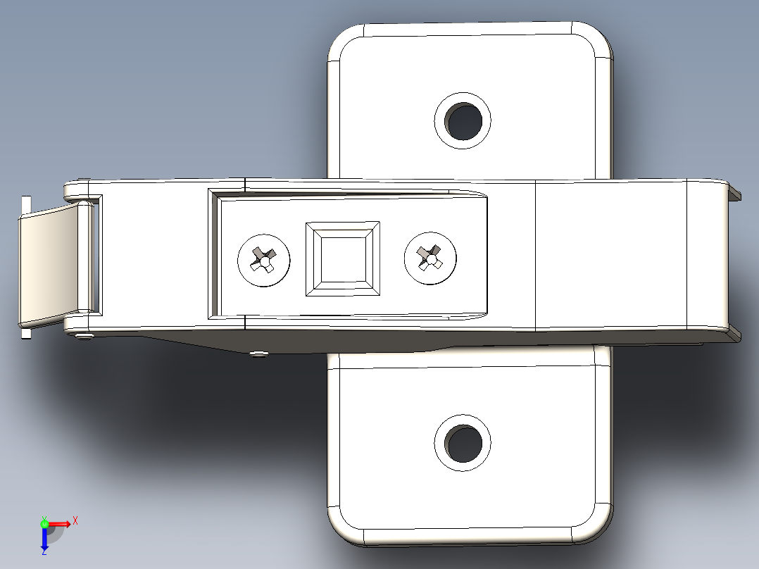 合页、铰链(26)俯视图