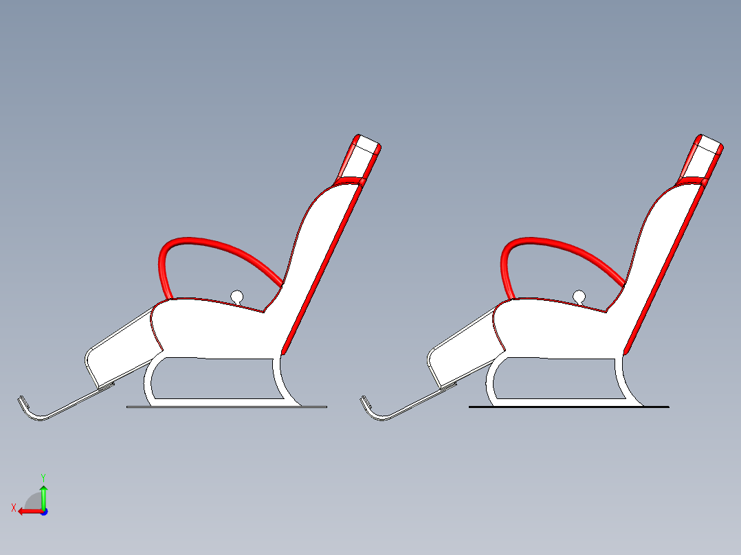 B3003749-舒适椅后视图