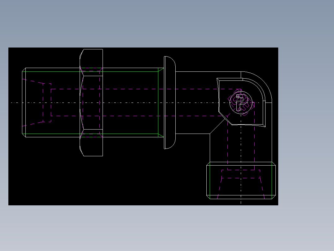 PARKER管接头EO Bulkhead elbow WSV10SOMD71(16)_back