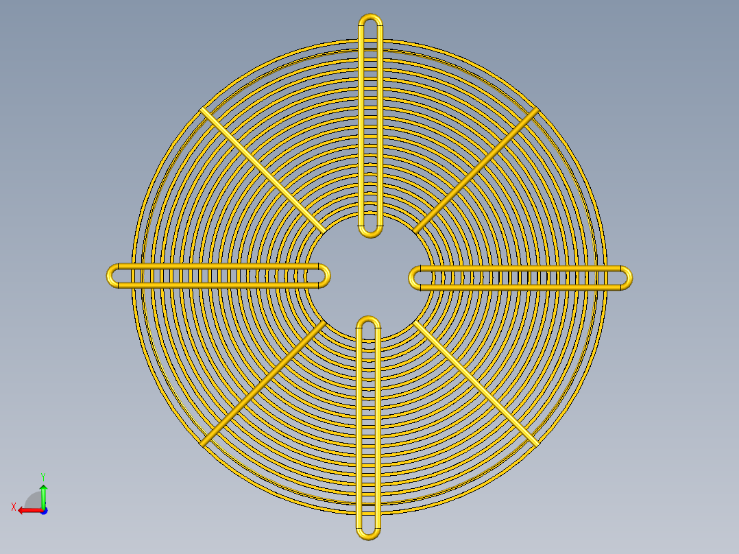 400风扇线直后视图