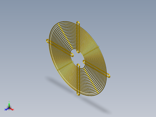 400风扇线直正等轴测缩略图