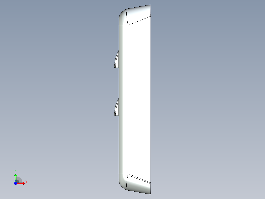 挖掘机UG模型前视图