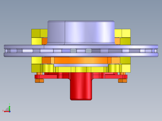 汽车浮钳盘 盘式制动器设计-商务车含三维CATIA模型+CAD图纸+说明后视缩略图