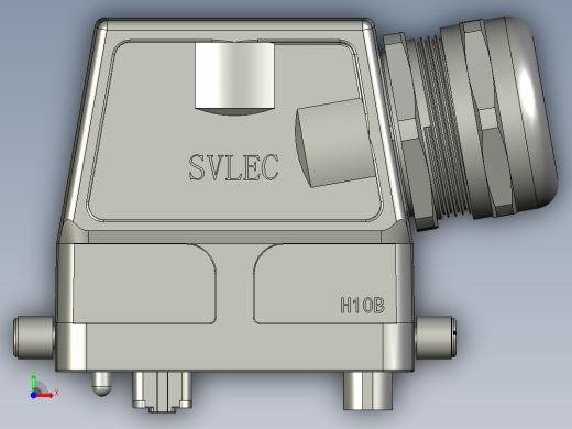 H10B母插头前视缩略图