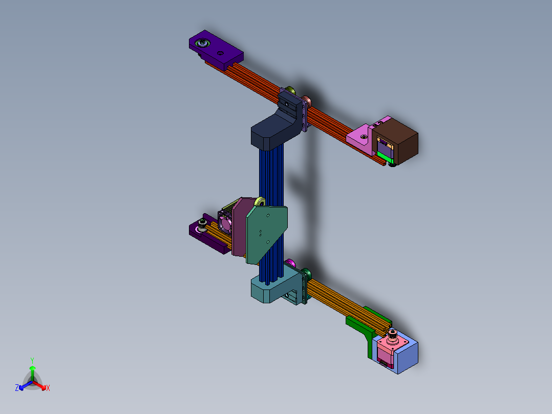 激光设备用多功能工作平台