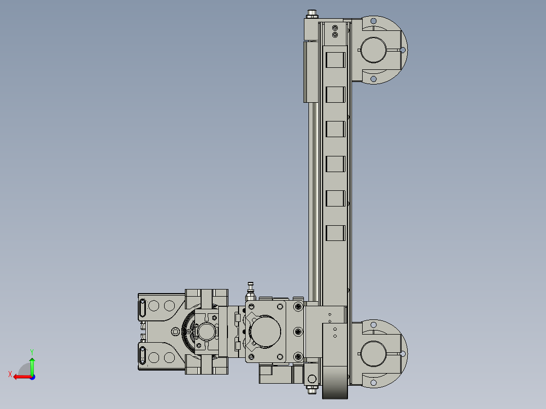 GGWWHCN183-1-B00撕膜机构后视图