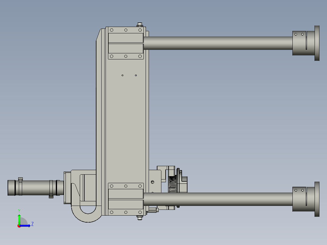 GGWWHCN183-1-B00撕膜机构左视图