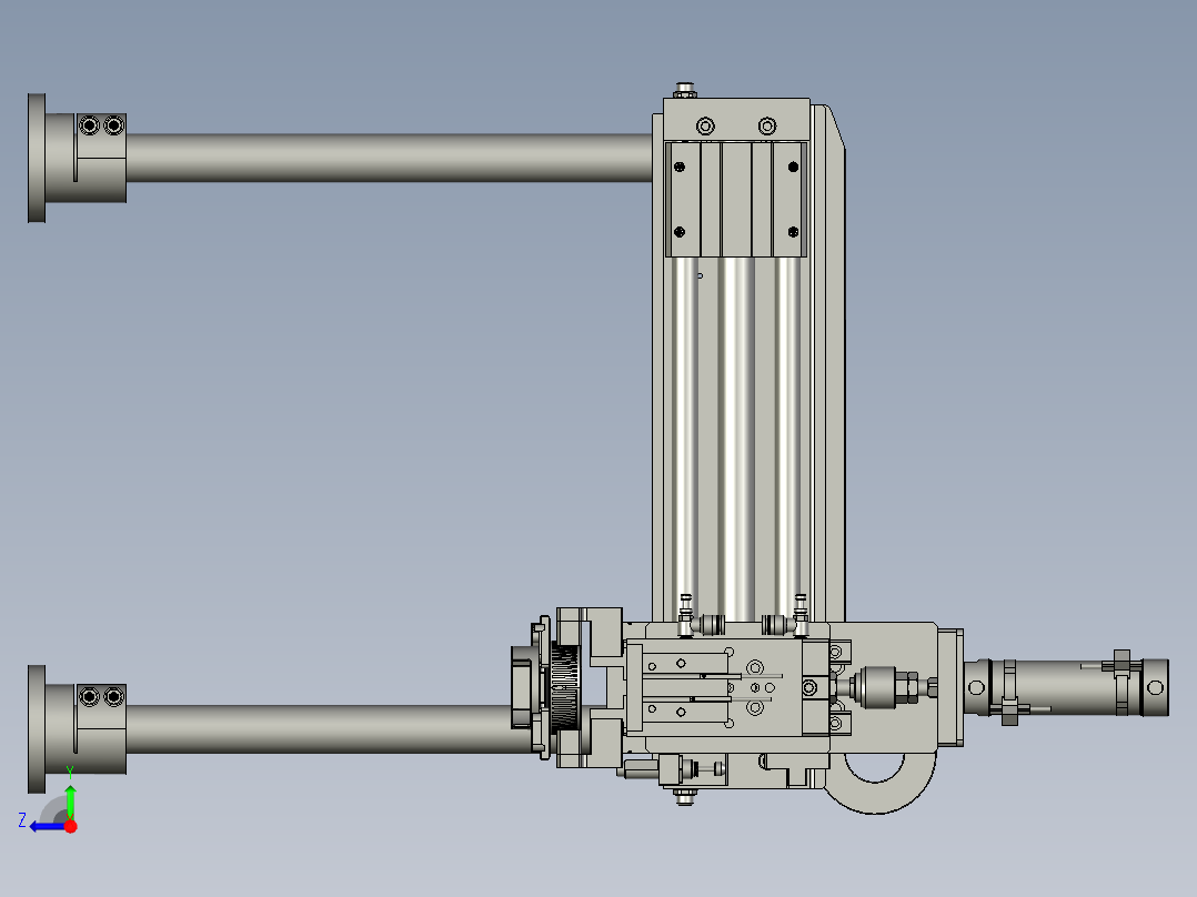 GGWWHCN183-1-B00撕膜机构右视图