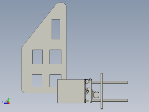 撑膜机构右视缩略图