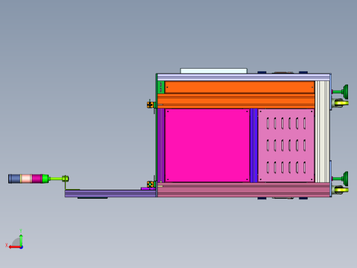 器具自动输送升降平台后视缩略图