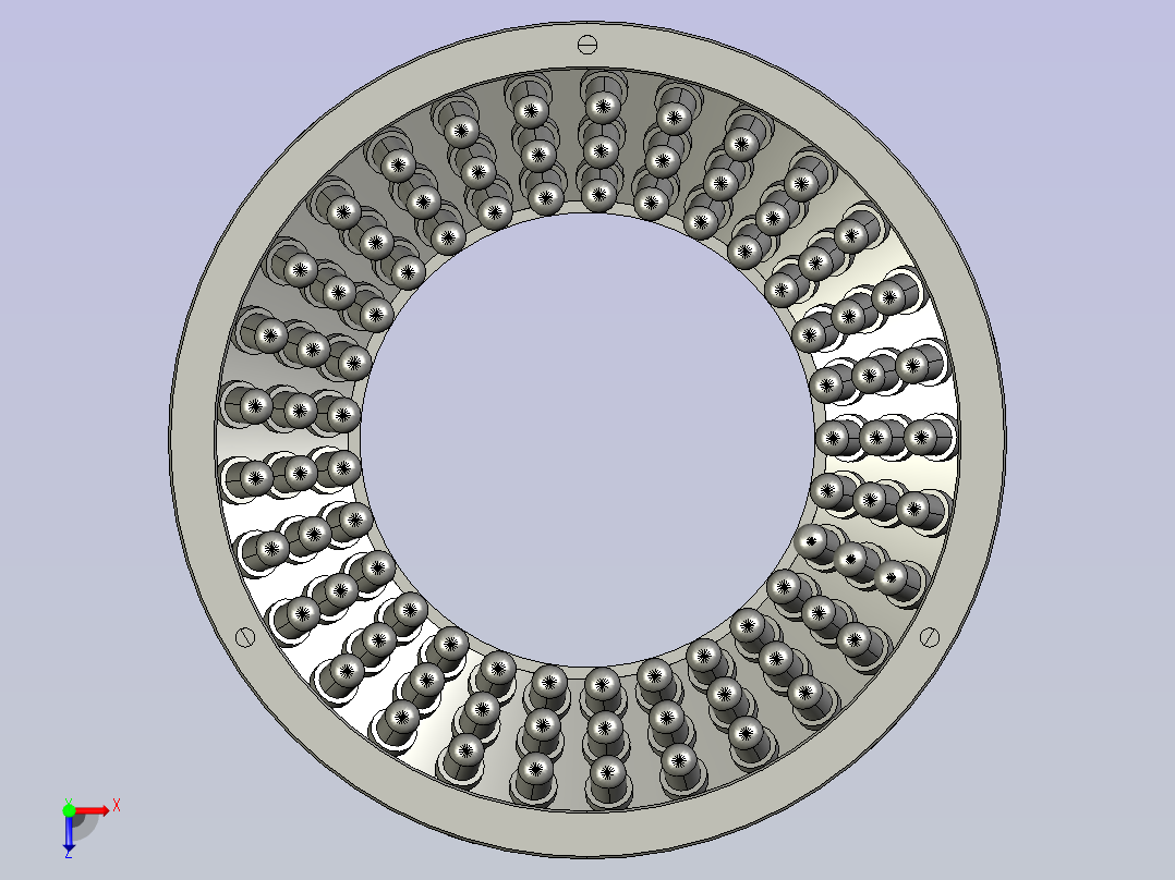 光源RN7038A60装配体俯视图