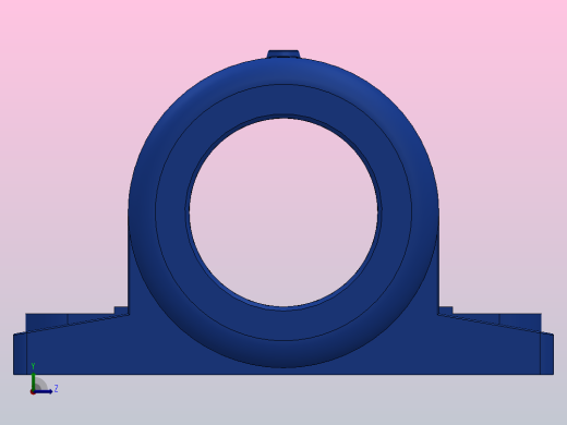 整体有衬正滑动轴承_HZ140后视缩略图