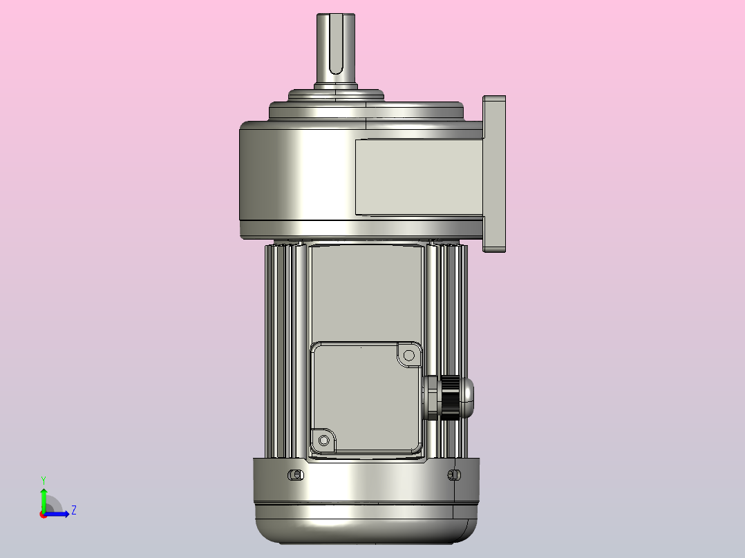 交流减速机ZHN200-S(Z)-15K-90K(100K-200K)(22轴）左视图