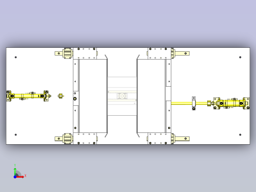 一款3位置切换导向机构3D图模型前视缩略图