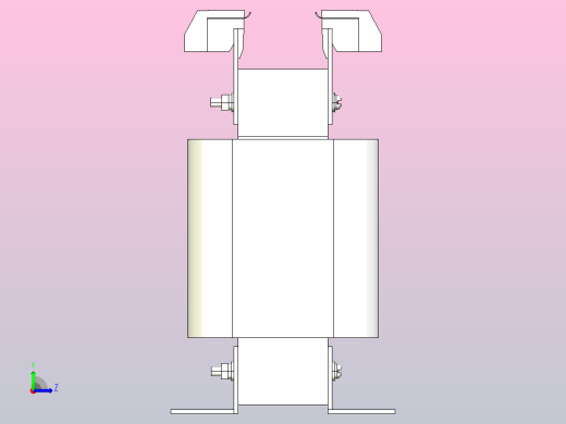 SG-0.5三相干式变压器三维模型202010左视缩略图